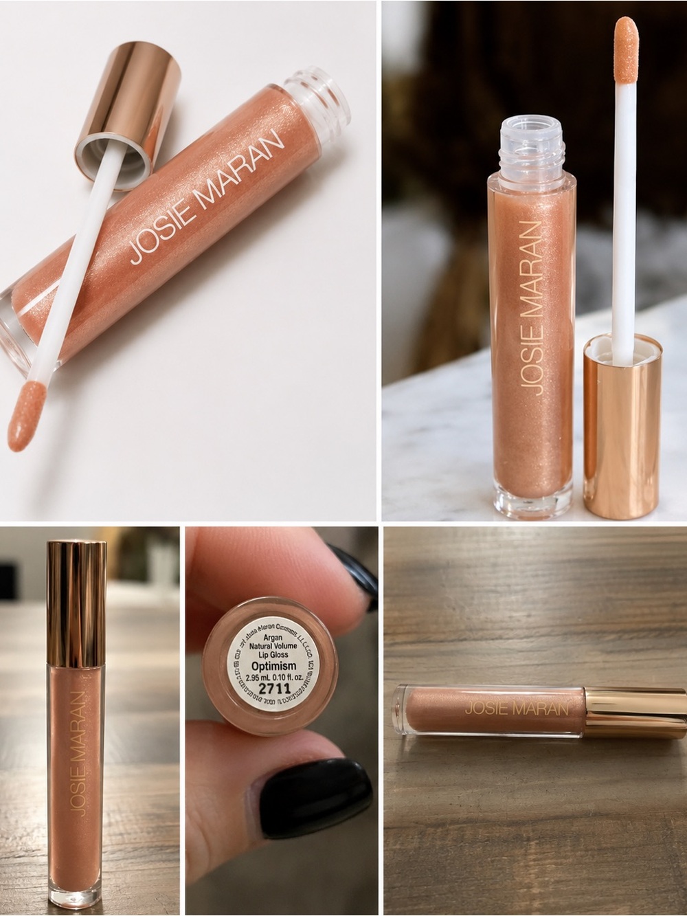 Josie Maran Argan Natural Volume Lip Gloss
Shade: Optimism